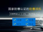 防爆智能網絡高清高速防球機